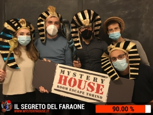 escape room mystery house torino Il segreto del faraone