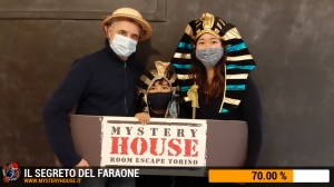 escape room mystery house torino Il segreto del faraone