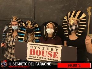escape room mystery house torino Il segreto del faraone