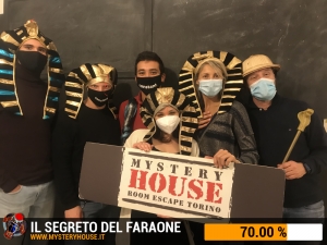 escape room mystery house torino Il segreto del faraone