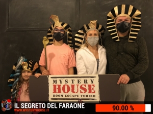 escape room mystery house torino Il segreto del faraone