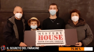 escape room mystery house torino Il segreto del faraone