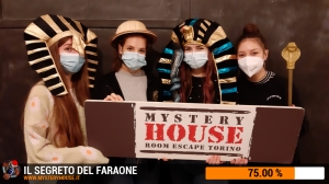 escape room mystery house torino Il segreto del faraone