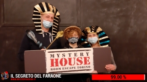 escape room mystery house torino Il segreto del faraone