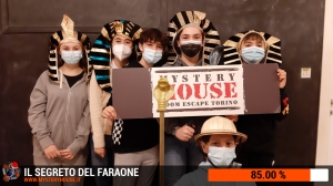 escape room mystery house torino Il segreto del faraone