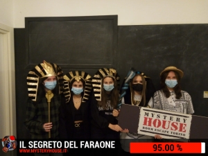 escape room mystery house torino Il segreto del faraone