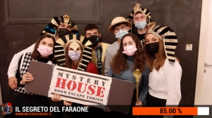escape room mystery house torino Il segreto del faraone