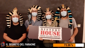 escape room mystery house torino Il segreto del faraone