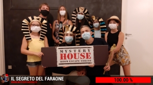 escape room mystery house torino Il segreto del faraone