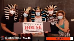 escape room mystery house torino Il segreto del faraone