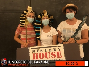 escape room mystery house torino Il segreto del faraone