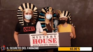 escape room mystery house torino Il segreto del faraone