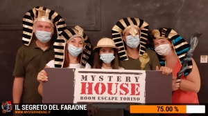 escape room mystery house torino Il segreto del faraone