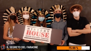 escape room mystery house torino Il segreto del faraone