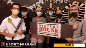 escape room mystery house torino Il segreto del faraone