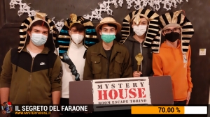 escape room mystery house torino Il segreto del faraone