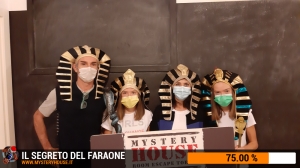 escape room mystery house torino Il segreto del faraone