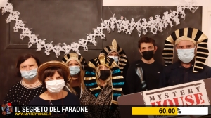 escape room mystery house torino Il segreto del faraone