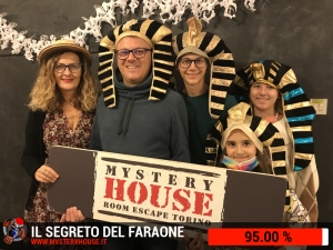 escape room mystery house torino Il segreto del faraone