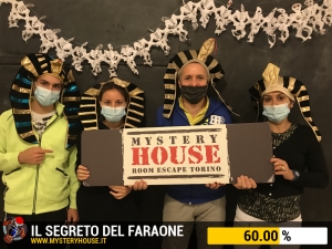 escape room mystery house torino Il segreto del faraone