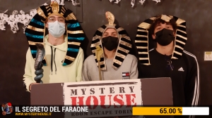 escape room mystery house torino Il segreto del faraone