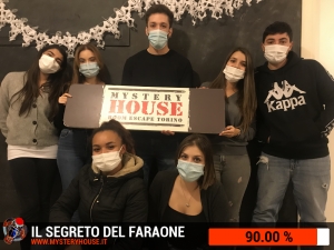 escape room mystery house torino Il segreto del faraone
