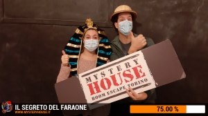escape room mystery house torino Il segreto del faraone