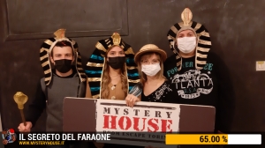 escape room mystery house torino Il segreto del faraone