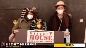 escape room mystery house torino Il segreto del faraone
