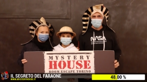 escape room mystery house torino Il segreto del faraone