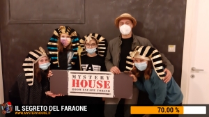escape room mystery house torino Il segreto del faraone