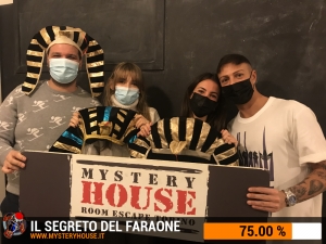 escape room mystery house torino Il segreto del faraone