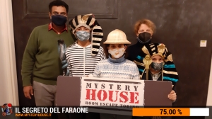 escape room mystery house torino Il segreto del faraone