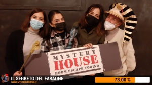 escape room mystery house torino Il segreto del faraone