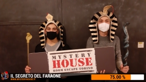 escape room mystery house torino Il segreto del faraone