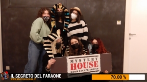 escape room mystery house torino Il segreto del faraone