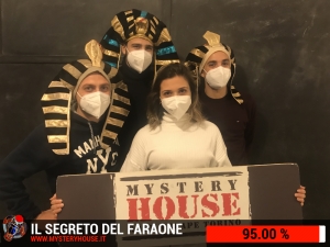 escape room mystery house torino Il segreto del faraone