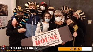 escape room mystery house torino Il segreto del faraone
