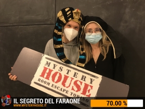 escape room mystery house torino Il segreto del faraone