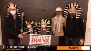escape room mystery house torino Il segreto del faraone