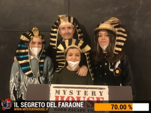 escape room mystery house torino Il segreto del faraone
