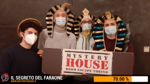 escape room mystery house torino Il segreto del faraone