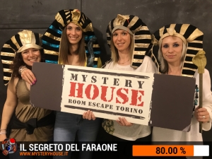 escape room mystery house torino Il segreto del faraone