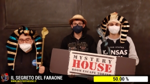 escape room mystery house torino Il segreto del faraone