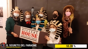 escape room mystery house torino Il segreto del faraone