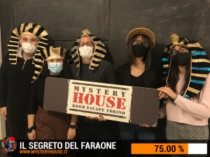 escape room mystery house torino Il segreto del faraone