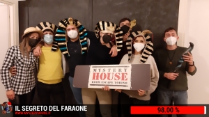 escape room mystery house torino Il segreto del faraone