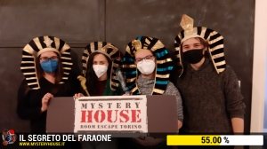 escape room mystery house torino Il segreto del faraone