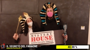 escape room mystery house torino Il segreto del faraone