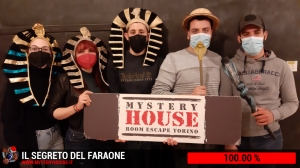 escape room mystery house torino Il segreto del faraone